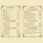 Menu La Rencontre Marrakech Marrakech June 2023 152920